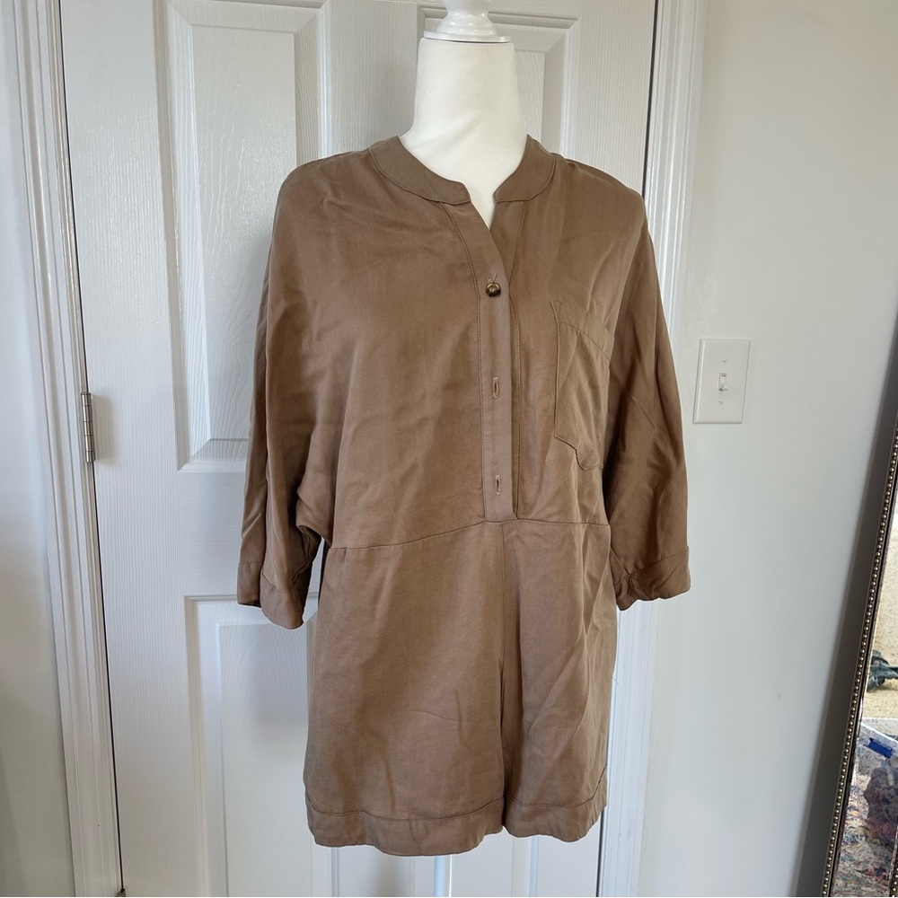 Brown romper
